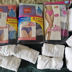 Lot of new cotton undewear size 10